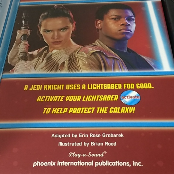 Star Wars Lightsaber Rescue play-a-sound book - Picture 2 of 5